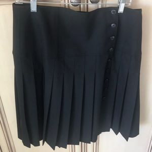 Jones New York Collection pleaded button skirt